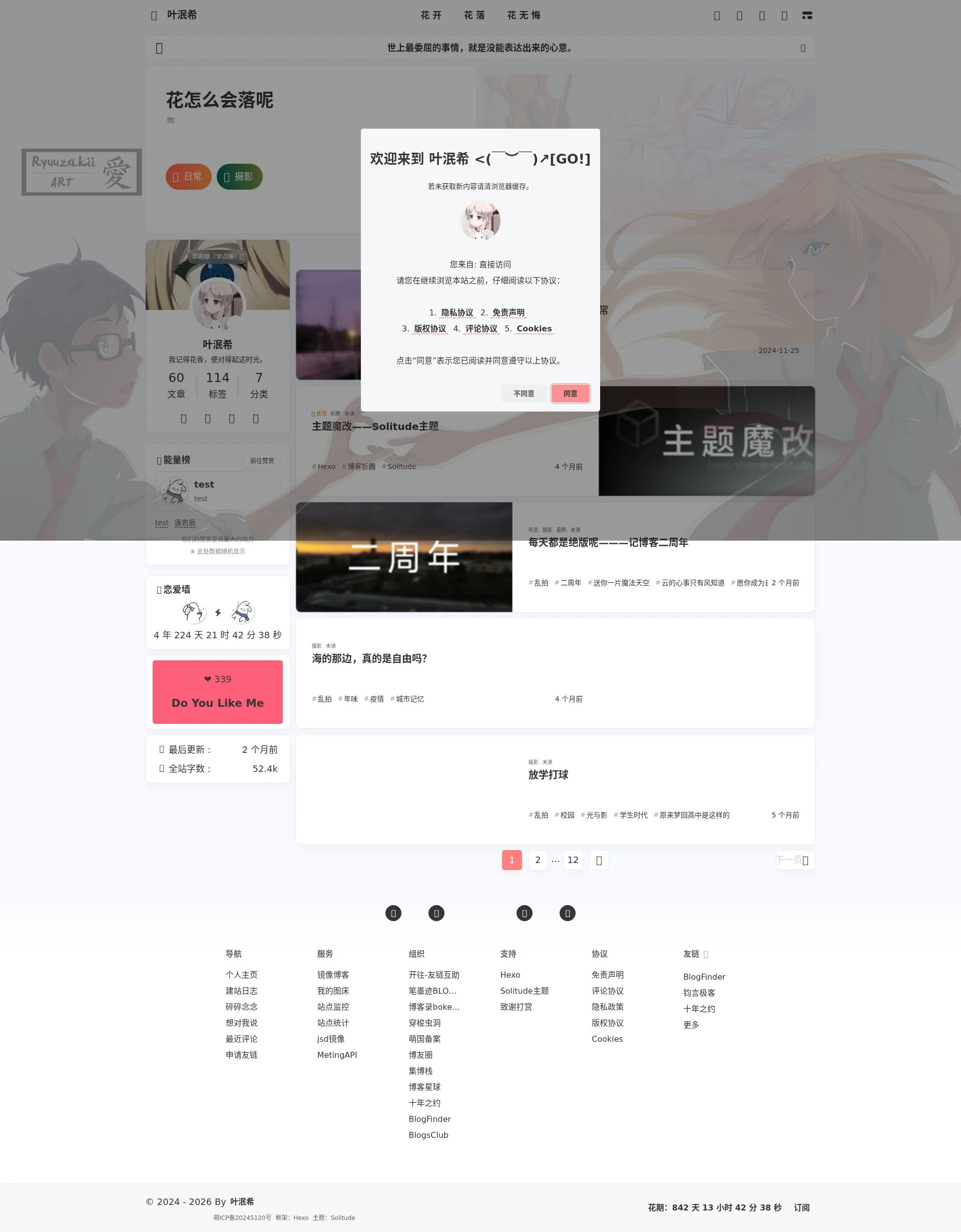 叶泯希 - 见过花开就好