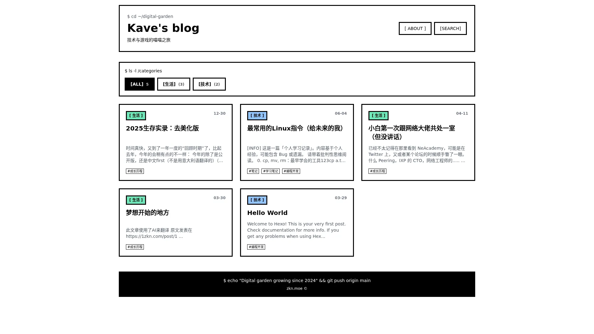 Kave's blog